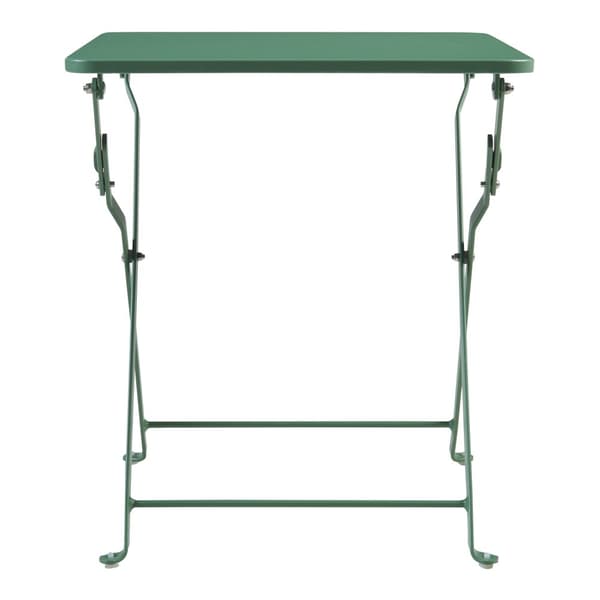 Campingbord Vegårshei hopfällbar 45x40x40 cm grön [en.casa]