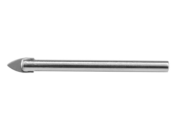 Vorel borrkrona för glas och glaserade plattor cylindrisk hårdmetallplatta 6mm (05560)