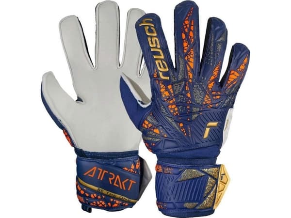 Keeperhansker Reusch Attrakt Solid Junior mørkeblå 5472515 4410 (8)