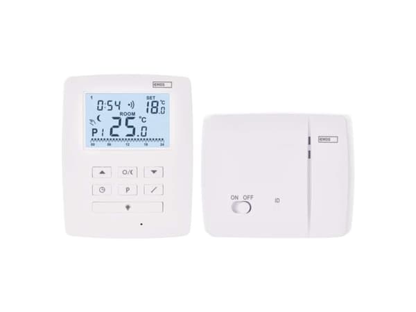 Emos P5611OT, Room, 868 MHz, Hvit, 100 m, AC / batteri, AC