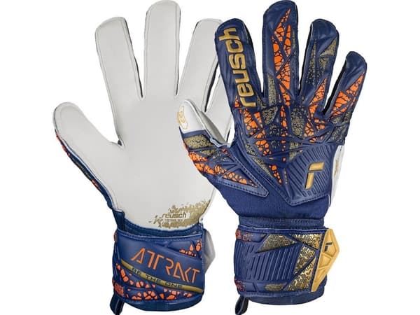 Keeperhansker Reusch Attrakt Grip blå 5470815 4410 (9)