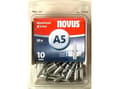 Miniatyrbilde 2 av 2: Novus Office 110026855 Blindnitter (Ø x L) 5 mm x 10 mm Aluminium Aluminium 30 stk.
