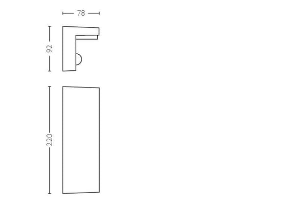 Philips 8720169257412, Ulkoseinävalaistus, Antrasiitti, Alumiini, IP44, Puutarha, Terassi, I