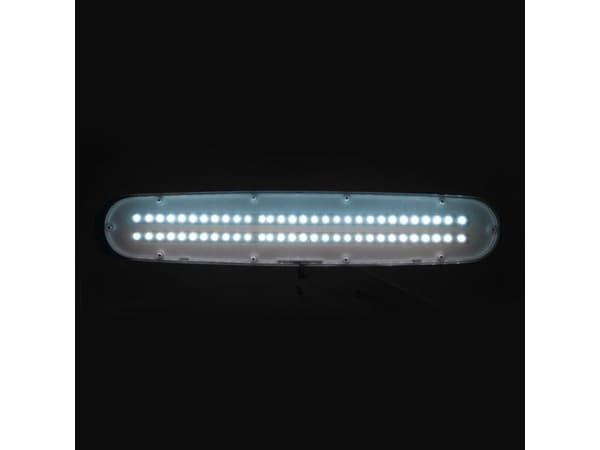 Activeshop LED-arbetsbänkslampa ELEGANTE 801-S MED STANDARD VIT