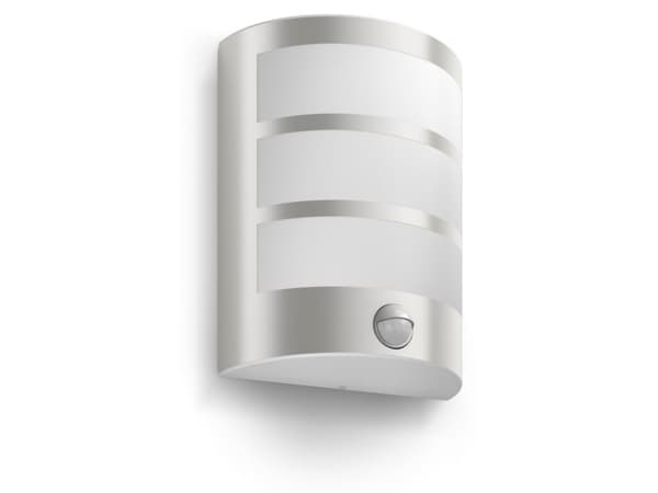 Philips 8720169263772, Ulkoseinävalaistus, Ruostumaton teräs, Ruostumaton teräs, IP44, Julkisivu, Puutarha, Terassi, II Ruostumaton teräs
