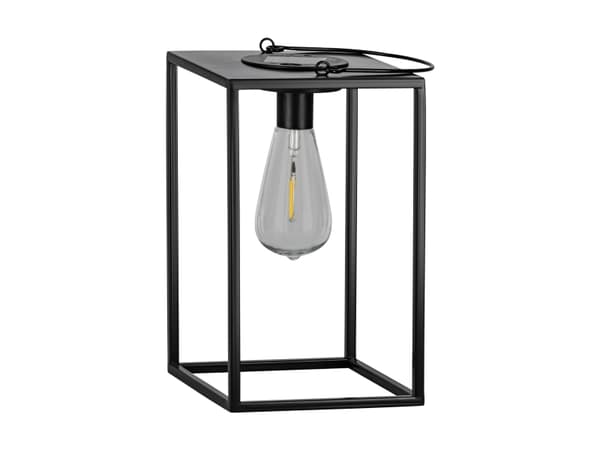 EGLO SOLCELLE bordlampe i sort
