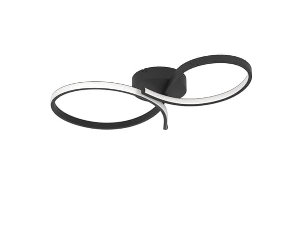 EGLO SERPINS LOFT L600 SORT/HVID