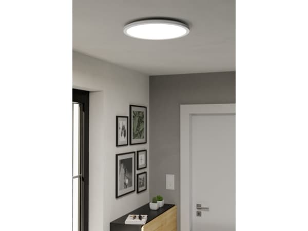 EGLO ROVITO-Z LOFT Ø390 RGB/CCT 21W 2625LM M/FJERNB. IP44 HVID