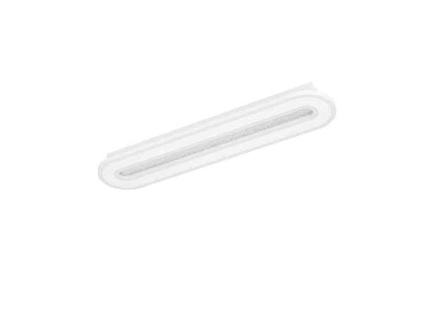 EGLO MACCHIONI TAK 550X120 CCT 2360LM DIMPB. HVIT M/ KRYSTALLEFFEKT. Hvit