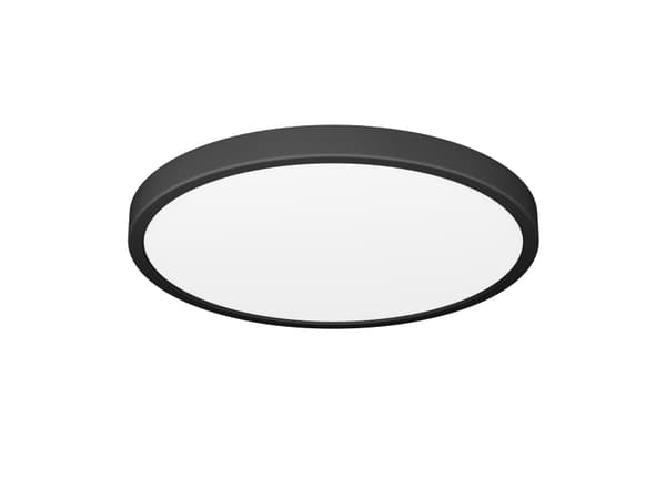 EGLO FUEVA 6 LOFT Ø280 CCT 14W 1800LM IP44 SORT