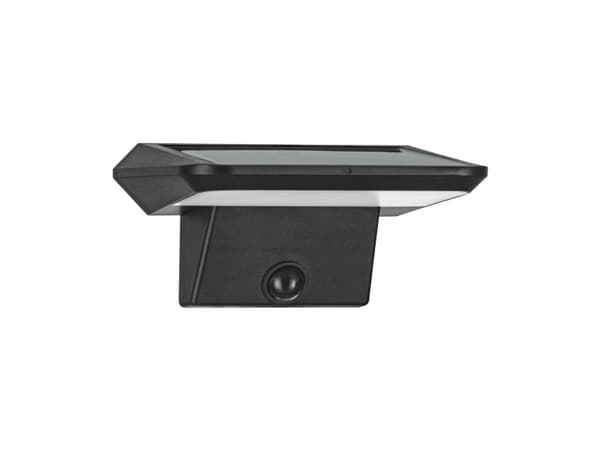EGLO PORRASSA SOLCELL VÄGG/SENSOR L155 800LM 2000MAH SVART