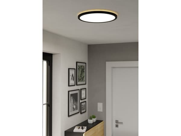 EGLO ROVITO LOFT Ø390 CCT 21W 2625LM IP44 SORT