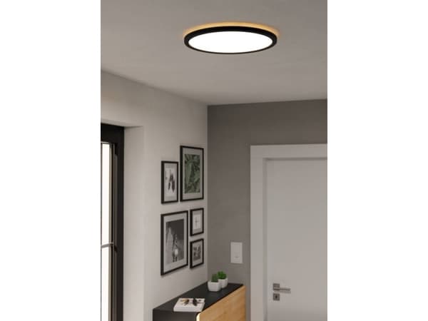 EGLO ROVITO LOFT Ø390 CCT 21W 2625LM IP44 SORT