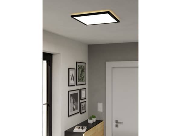 EGLO ROVITO LOFT 390x390 CCT 21W 3000LM IP44 SORT