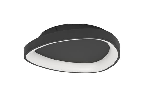 EGLO LORETELLO LOFT Ø350 CCT 1440LM DÆMPB. SORT