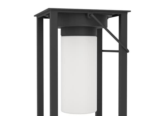 EGLO USIGNI SOLCELLE LATERNE SORT/HVID