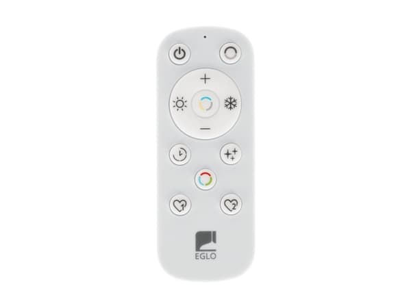 EGLO MACCHIONI TAK Ø380 CCT 2360LM DIMPB. SORT M/KRYSTALLEFFEKT