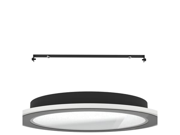 EGLO MACCHIONI TAK Ø380 CCT 2360LM DIMPB. SORT M/KRYSTALLEFFEKT