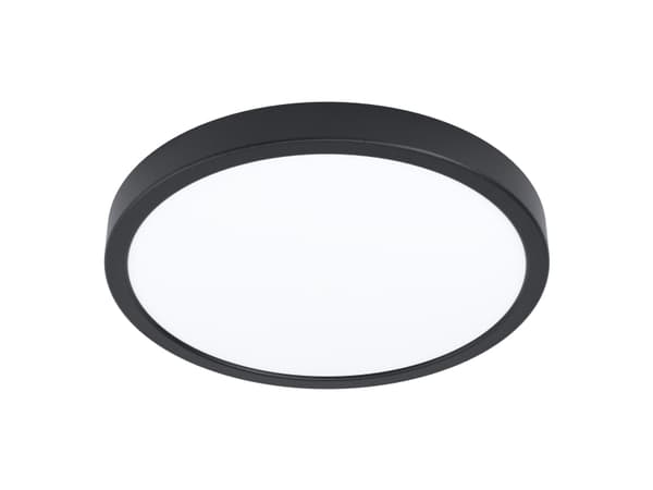 EGLO FUEVA 6-Z LOFT RGB/CCT Ø280 14W 1800LM IP44 SORT