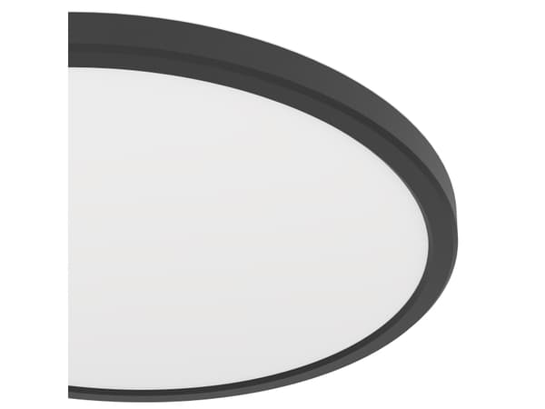 EGLO ROVITO LOFT Ø300 CCT 14,4W 1800LM IP44 SORT