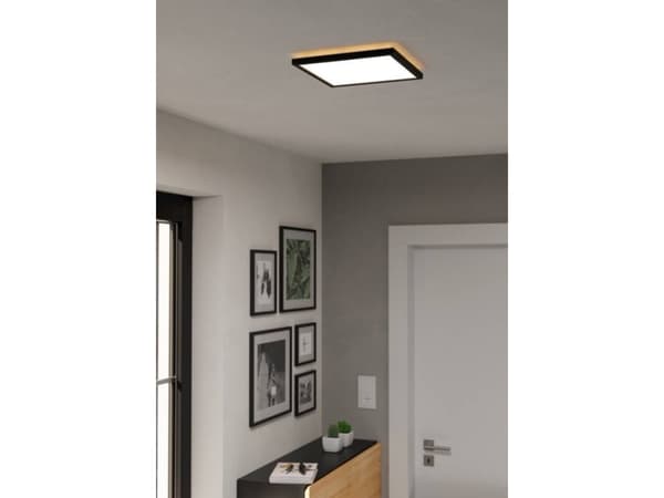 EGLO ROVITO LOFT 290x290 CCT 14,4W 2000LM IP44 SORT