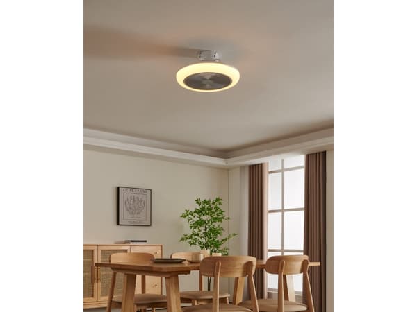 EGLO KOSTRENA VENTILATOR TW AC HVID/GRÅ