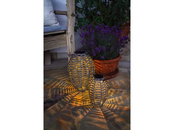 EGLO SOLCELLE BORDLAMPE 600MA H310 NATUR