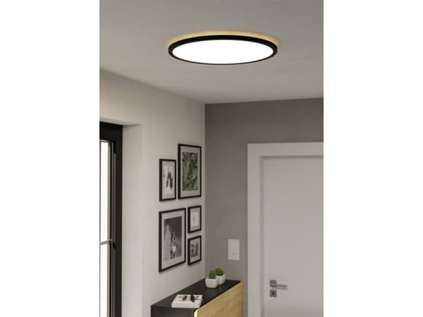 EGLO ROVITO LOFT Ø500 CCT 28,8W 2795LM IP44 SORT