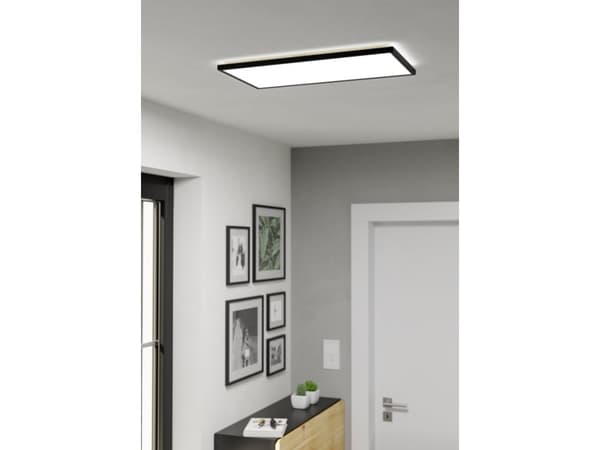 EGLO ROVITO LOFT 570x300 CCT 21W 3000LM IP44 SORT