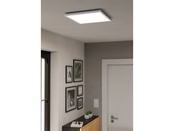 EGLO ROVITO-Z KATTO 390X390 RGB/CCT 21W 3000LM W/REMOTE IP44 VALKOINEN
