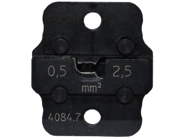 Vogt Verbindungstechnik 4084 Nr.7 4.8/0.5-2.5mm2 4084.7 Crimpsænke 0.50 til 2.50 mm²