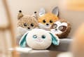 Miniatyrbild 4 av 5: NICI 61368, Brun, Vit, Rund, Polyester, Dekorationskudde