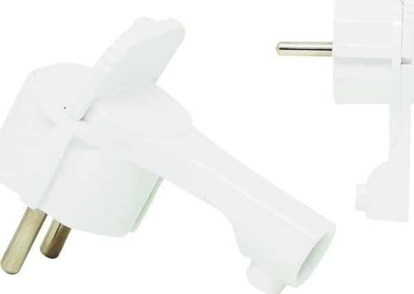 Blow 2294# Plug wt-16up vinklad vit platt