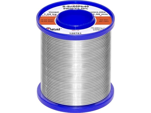 Fluksattu juote CYNEL LC60-SW26 1.50mm 1kg