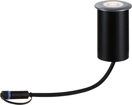 Paulmann 94369, Golvbelysning för utomhusbruk, Grå, Gjuten aluminium, IP67, Trädgårdsgång, III Grå