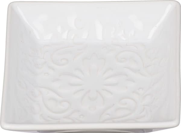 Wenko Cordoba såpeholder 10,5 x 2,5 cm keramisk hvit