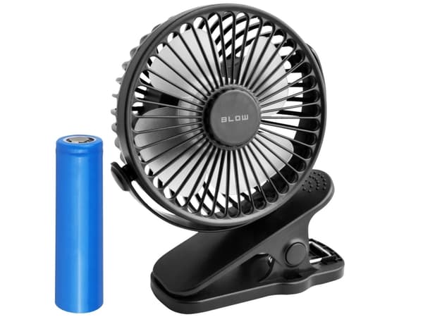 Bordventilator med klipsit 10cm USB + akku, lajittelu