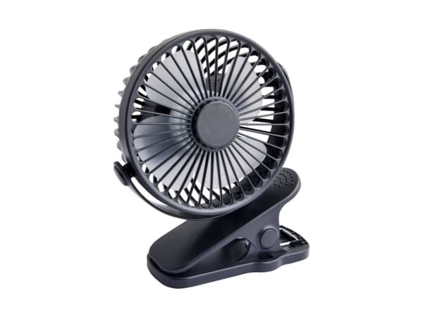 Bordventilator med klipsit 10cm USB + akku, lajittelu