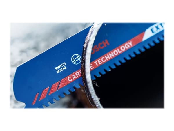 Bosch 2 608 900 370, Kaksisuuntainen sahanterä, valurauta, Metalli, Karbidi, Sininen, 17,5 cm, 3 mm