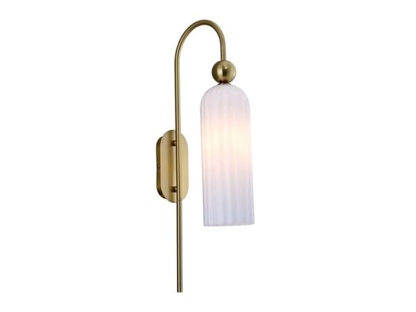 Light Prestige Classic Piega vägglampa LP-939/1W vit för sovrum vit