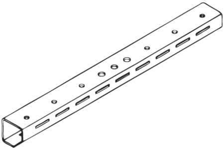 CUBIC Hjørneskinne 12 modul