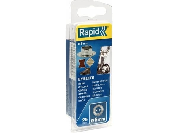 Rapid Ring rivets 6 mm + device, 25 pcs.
