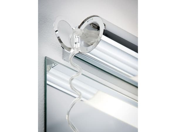 Paulmann 797.13, Akryl, Metall, IP44, Universal, Rektangel, Mätt, LED