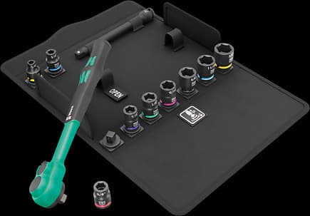 Wera 05005531001, 9 styck, Svart, Grön, Svart, Grön, Tjeckien, 1,34 kg, 28 cm