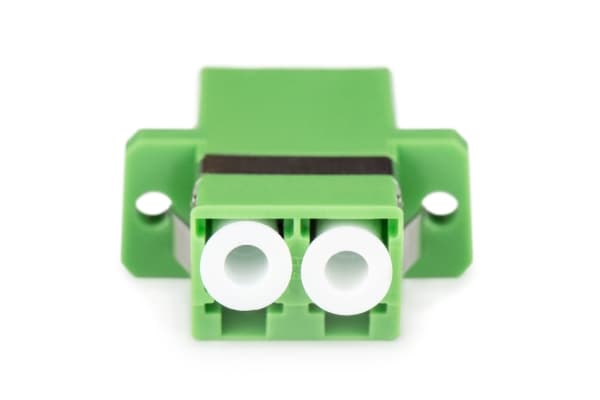 Digitus LC / APC Coupler, Singlemode, LC/APC, Female, OS2, Green, Single-mode, Ceramic