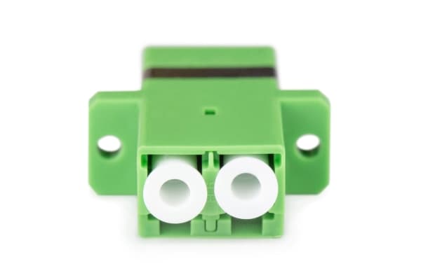 Digitus LC / APC Coupler, Singlemode, LC/APC, Female, OS2, Green, Single-mode, Ceramic