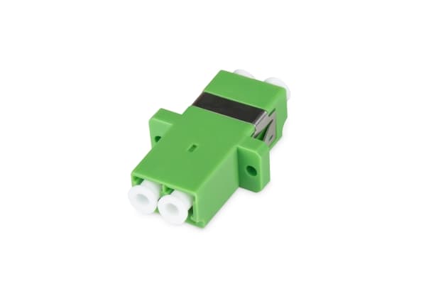 Digitus LC / APC Coupler, Singlemode, LC/APC, Female, OS2, Green, Single-mode, Ceramic