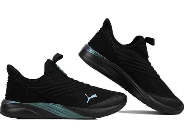 Women's Shoes Puma Softride Sophia 2 Slip-On Metachromatic black 379590 01 38