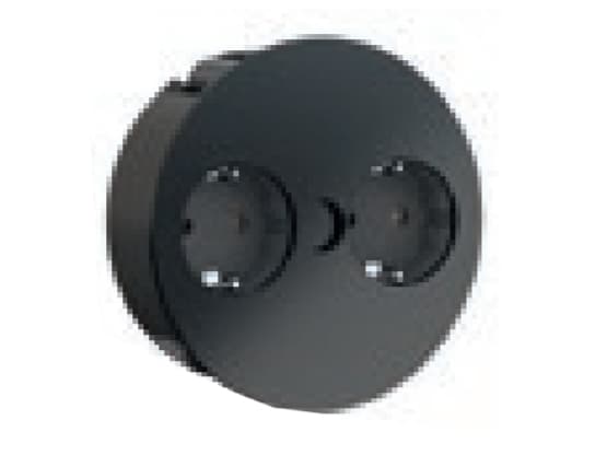 Bachmann TWIST, 2 m, inomhus, Metall, Plast, Svart, 1 AC-utgångar, 42,5 mm