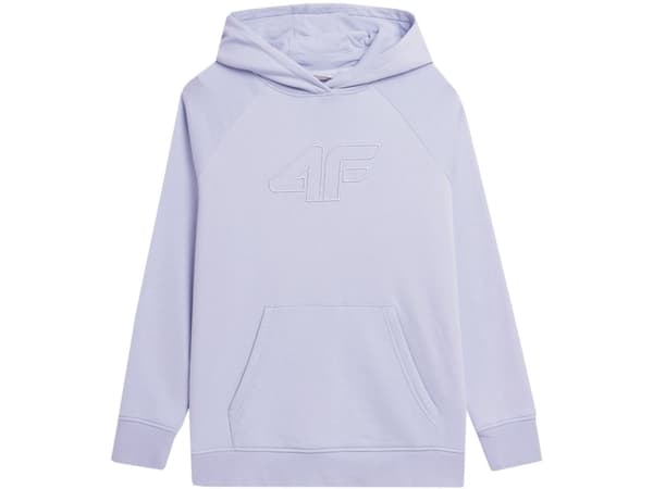 Women's sweatshirt 4F F0765 light purple 4FAW23TSWSF0765 52S M